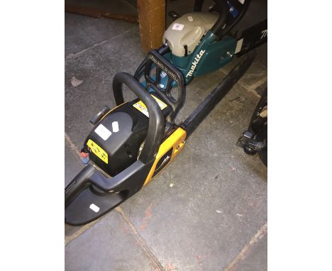 A McCulloch petrol chainsaw 