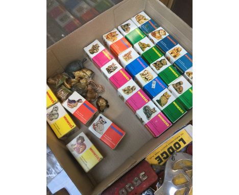A box of Wade whimsies 