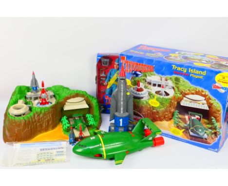 Carlton - Vivid Imaginations - A boxed and unboxed group of Thunderbirds related toys and action figures. Lot includes a boxe