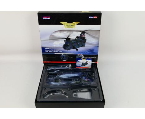 Corgi Aviation Archive - A boxed Limited Edition 1:72 scale Corgi Aviation Archive AA34212 Chinook HC1B, ZA705/EZ, 7 Sqn, Bei