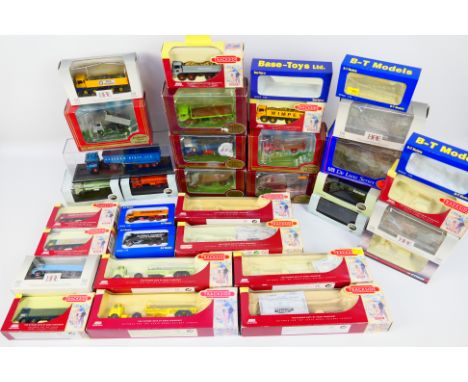Corgi Trackside - EFE - Oxford - Base - A collection of boxed trucks in 1:76 railway scale including AEC 4 Axle Tipper # 2150