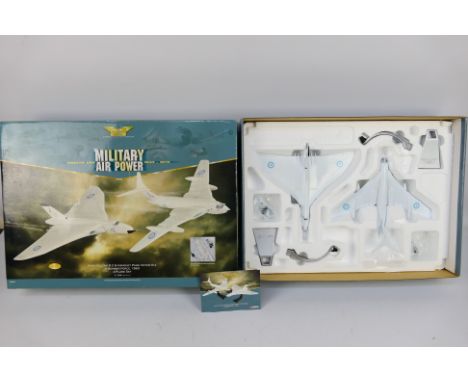 Corgi Aviation Archive - A boxed Corgi Aviation Archive 1:144 scale Limited Edition AA99134 Avro Vulcan B2 and Handley Page V