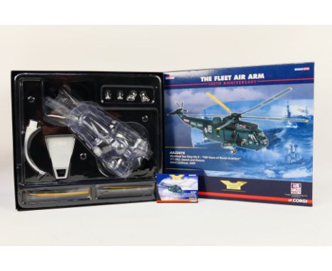 Corgi Aviation Archive - A boxed Corgi Aviation Archive Limited Edition AA33416 Westland Sea King HU.5 '100 Years of Naval Av