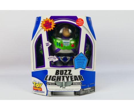Pixar - Toy Story - An unopened Buzz Lightyear Space Ranger Tesco Exclusive Edition by Thinkway Toys. It appears as new in Ve