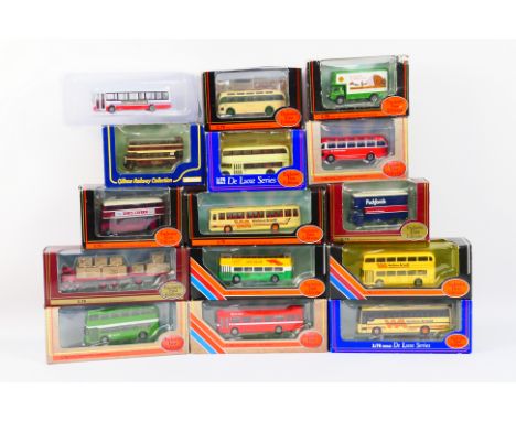 EFE - 15 boxed diecast 1:76 scale predominately model buses from EFE. Lot includes #14004DL Bristol FLF Lodekka 'Crosville' C