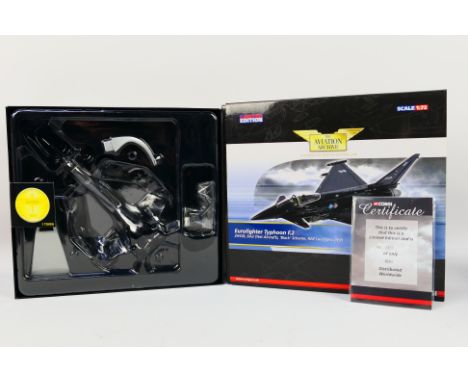 Corgi Aviation Archive - A boxed Corgi Aviation Archive Limited Edition AA36403 Eurofighter Typhoon F.2 ZH558 DA2 (Test Aircr