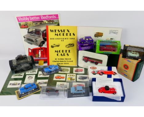 Corgi - Autoart - Matchbox Dinky - A group of vehicles mostly in 1:43 scale including Fiat 600 # R248, limited edition Holden