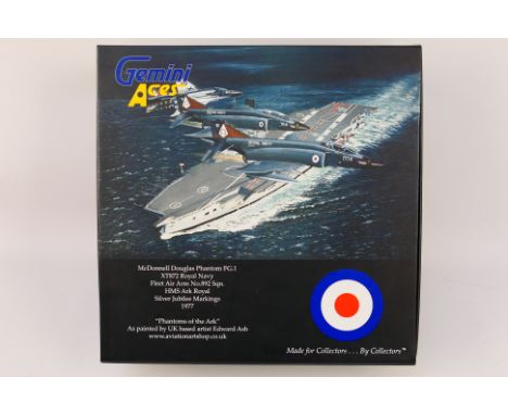 Gemini Aces - A boxed 1:72 scale Limited Edition Gemini Aces GARNS4001 McDonnell Douglas F-4K Phantom II RNFAA No.892 NAS, XT