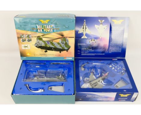 Corgi Aviation Archive - Two boxed diecast 1:72 scale model aircraft from Corgi AA. Lot consists of AA34202 Limited Edition B
