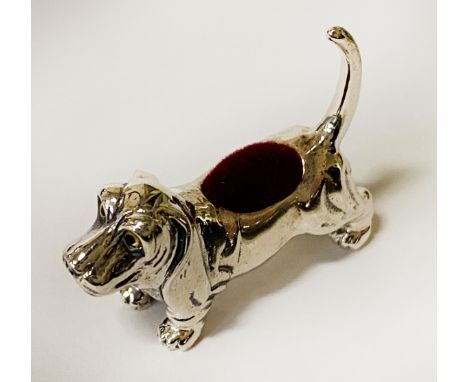 STERLING SILVER DOG