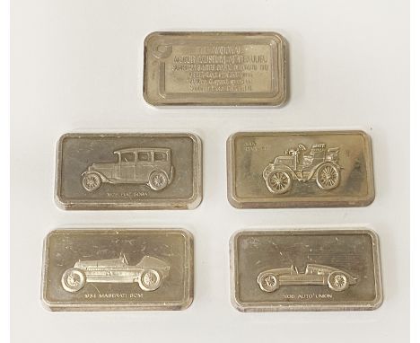 5 HM SILVER INGOTS - 290 GRAMS