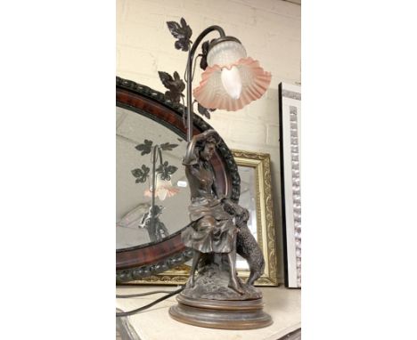 ART NOUVEAU STYLE LAMP