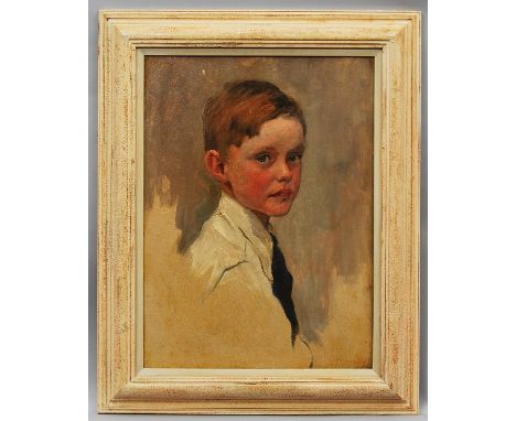 Attributed to Isaac Michael Cohen, Australian 1884-1951- Portrait of Richard Davies-Cooke, 1920; oil on canvas, 55.2x40.5cm C