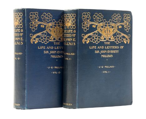 Millais (John Guille) The Life and Letters of Sir John Everett Millais, 2 vol., half-titles, photogravure frontispieces and 7