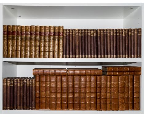 Bindings.- Eliot (George) The Works of ..., 13 vol. only (of 21), standard edition, modern half-calf, gilt, [c.1890] § Dicken
