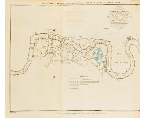 London.- Planning.- House of Commons. Reports from Committees..., vol. XIV: Miscellaneous Reports... Port of London 1793-1802