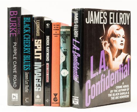 NO RESERVE Ellroy (James) L. A. Confidential, signed presentation inscription from the author "Wombat blood drips!" on half-t