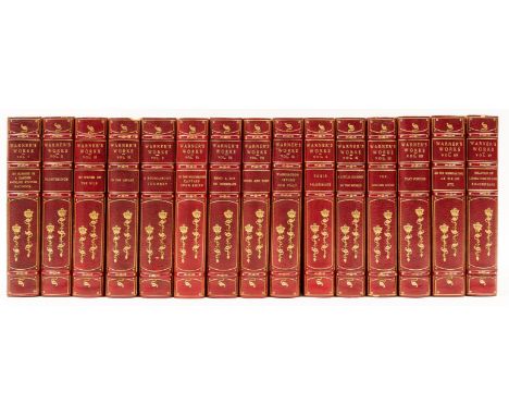 NO RESERVE Warner (Charles Dudley) The Complete Writings, 15 vol., one of 612 copies signed by publisher with 2pp. manuscript