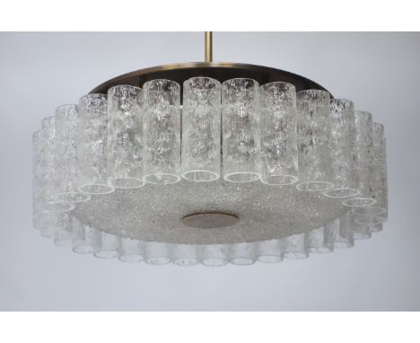 Possibly German glass centre ceiling chandelier Condition Report Click here for further images, condition, auction times & de