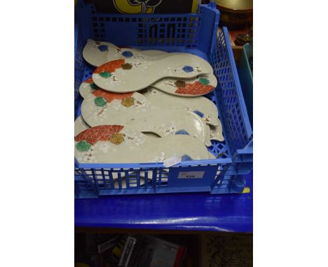 Quantity of ceramic chopstick stands