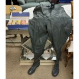 A pair of Vass chest waders size 44 uk10,