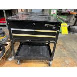 (2) 3-Drawer Tool Pushcarts; (1) Waterloo, (1) Husky