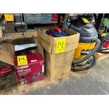 (1) Central Machinery Steam Cleaner Kit, 1500-Watt, (1) Stealth Wet/Dry Vacuum Cleaner, 8-Gallon, (1