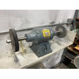 (1) Baldor Double End Bench Buffer, Catalog 333B, 3/4 HP, Single-Phase, 230 V, (1) JET 6" Double End