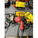 (1) Milwaukee 3/8" Magnum Hole Shooter, Catalog No. 0224-1, 120 V, 5.5 AMP, (1) Dewalt 3/8" VSR Dril
