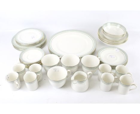 A set of Royal Doulton 'Berkshire' china tea and coffee service. TC1021, including tea cups, coffee cans and dishes, etc. 