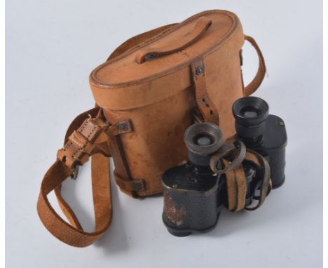 WW1 period binoculars, W. Watson & Sons Ltd, No3 MKII, cased, pair of opera glasses, fly fishing rod JJS Walker, Bampton & Co