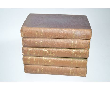 Scott (Sir Walter) Waverley Novels, 25 vols, 12mo, green cloth, portrait, additional engraved titles, Edinburgh, 1854-55; Loc