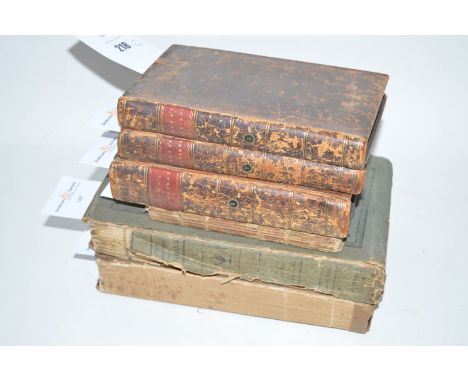 White (James) A Treatise on Veterinary Medicine, 3 vols, 12mo, calf, 18 engraved plates (a few coloured), 1807; Clater (F.) E