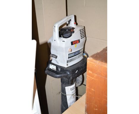 A Ryobi RSB 3100E petrol leaf blower; together with a small bundle of tools.