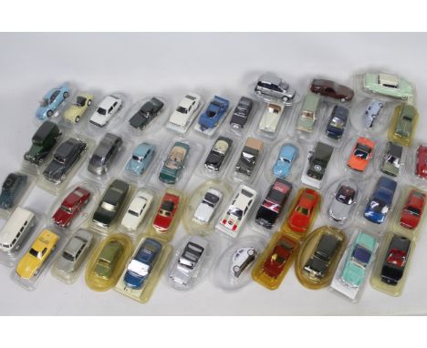 Solido - Corgi - Cars Of The Century -  50 x models in 1:43 scale including Audi Quattro, Renault Espace, Willys Jeep and oth