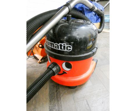A Henry hoover, with tools 