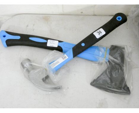 A new claw hammer, new mini axe 