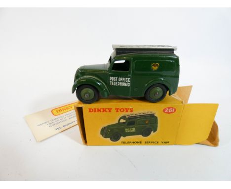 Dinky toy, telephone service van No. 261 with box 
