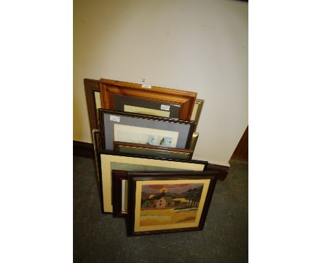 Quantity of mixed hunting prints including Limited Edition