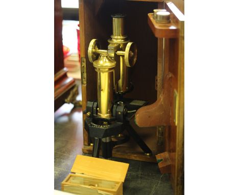 J Swift and son - London microscope B 14269 - cased