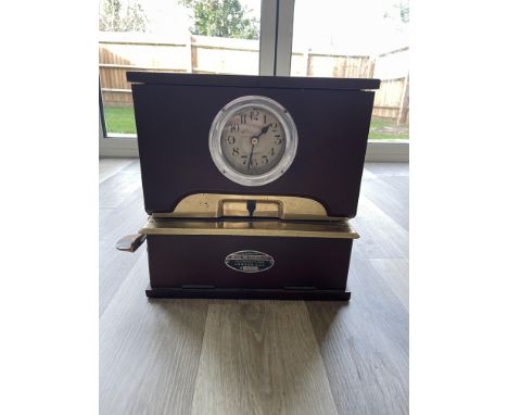 Vintage clocking in clock