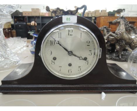 An early 20th century mantle clock