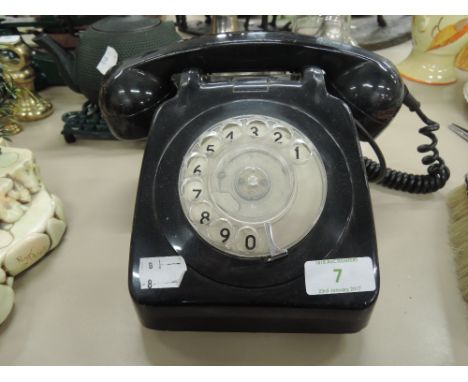 A vintage telephone