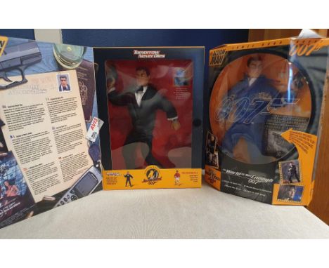 James Bond 007 Hasbro Pair of Action Man Dolls from Tomorrow Never Dies &amp; The World is Not Enough