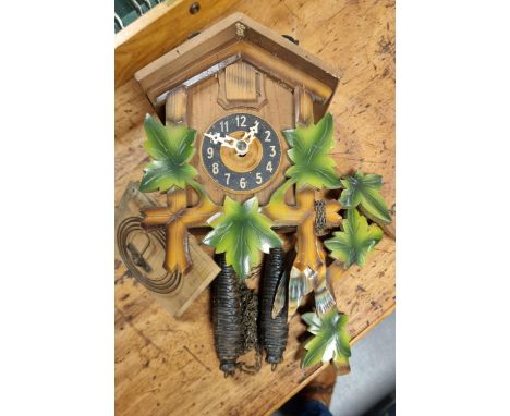 Vintage Wooden Cuckoo Clock