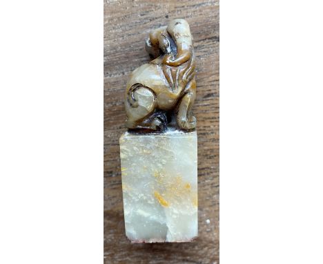 Antique Chinese Soapstone (Foo Dog) Seal