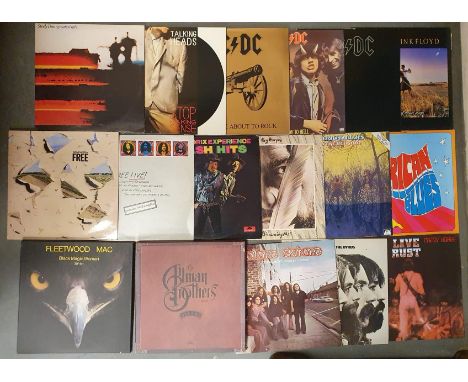17 LPs Rock Collection Vinyl LP Records inc AC/DC, Steely Dan, Jimi Hendrix etc, Fleetwood Mac, Allman Brothers CD Box Set