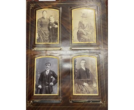 LATE VICTORIAN/EDWARDIAN PORTRAIT PHOTOGRAPH ALBUM 
