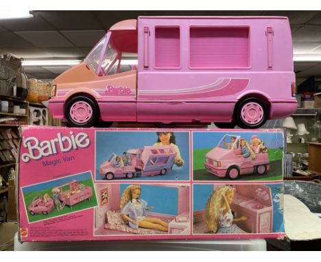 BOXED BARBIE MAGIC VAN 