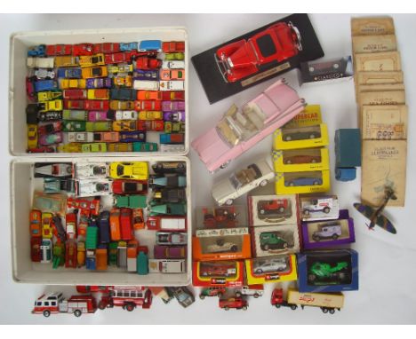 A mixed collection of die-cast vehicles comprising 2x Brumm; 3x Maisto 'Supercar Collection'; 3x Oxford die cast and 5 miscel